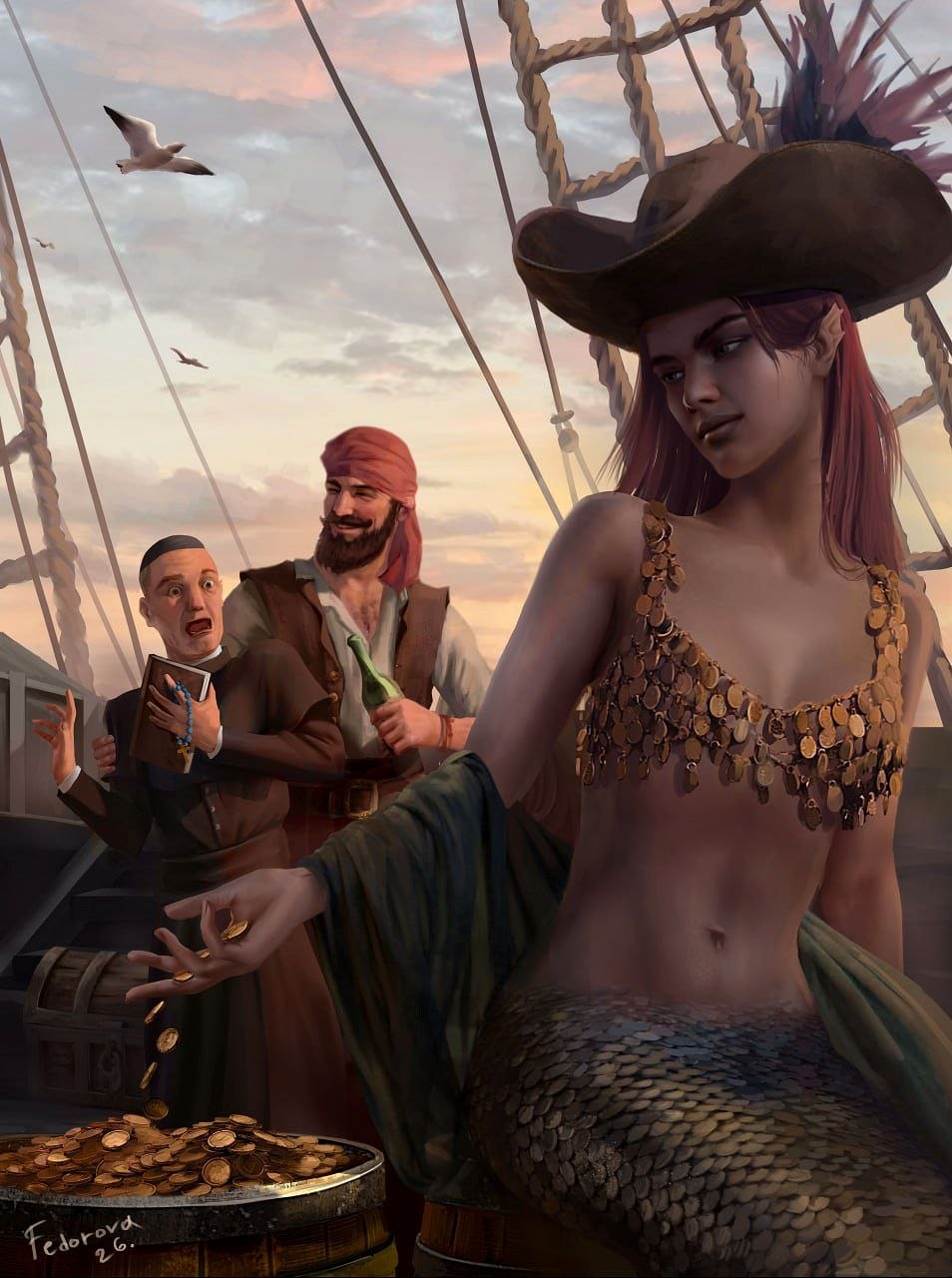 пиратский корабль