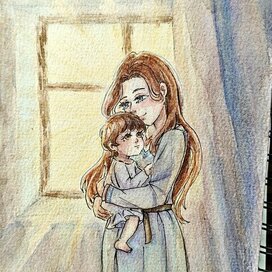 Любимая мамочка