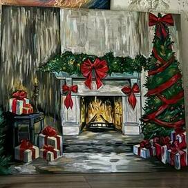 Новогодняя картина