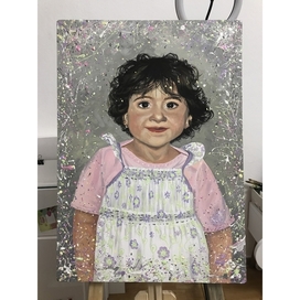 Детский портрет в стиле дрим-арт