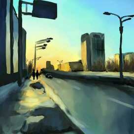 Окраина города