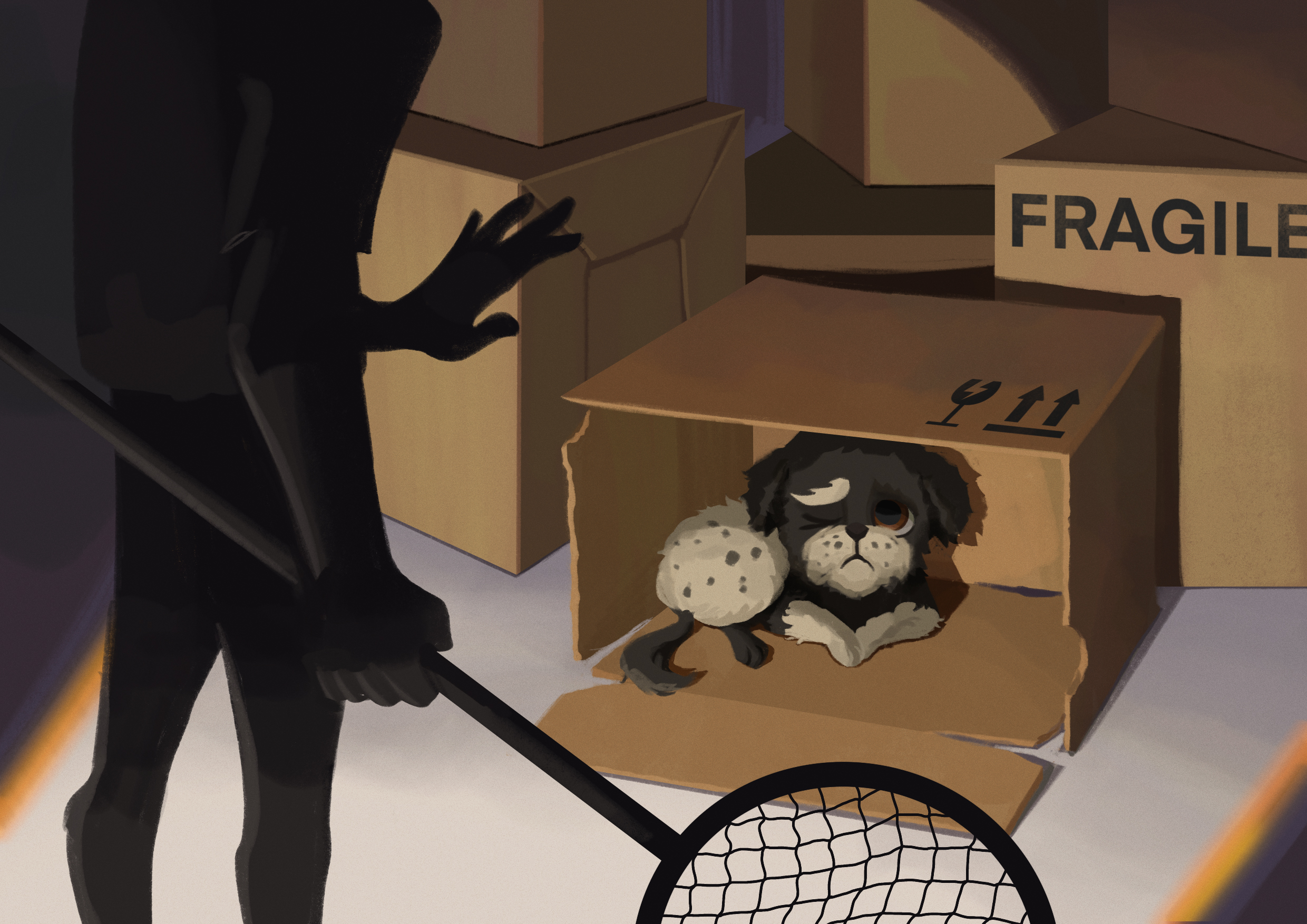 иллюстрация для книги про собаку