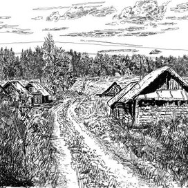 Набросок деревни (2)
