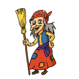 Сказочная баба яга