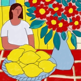 Лимоны и Цветы