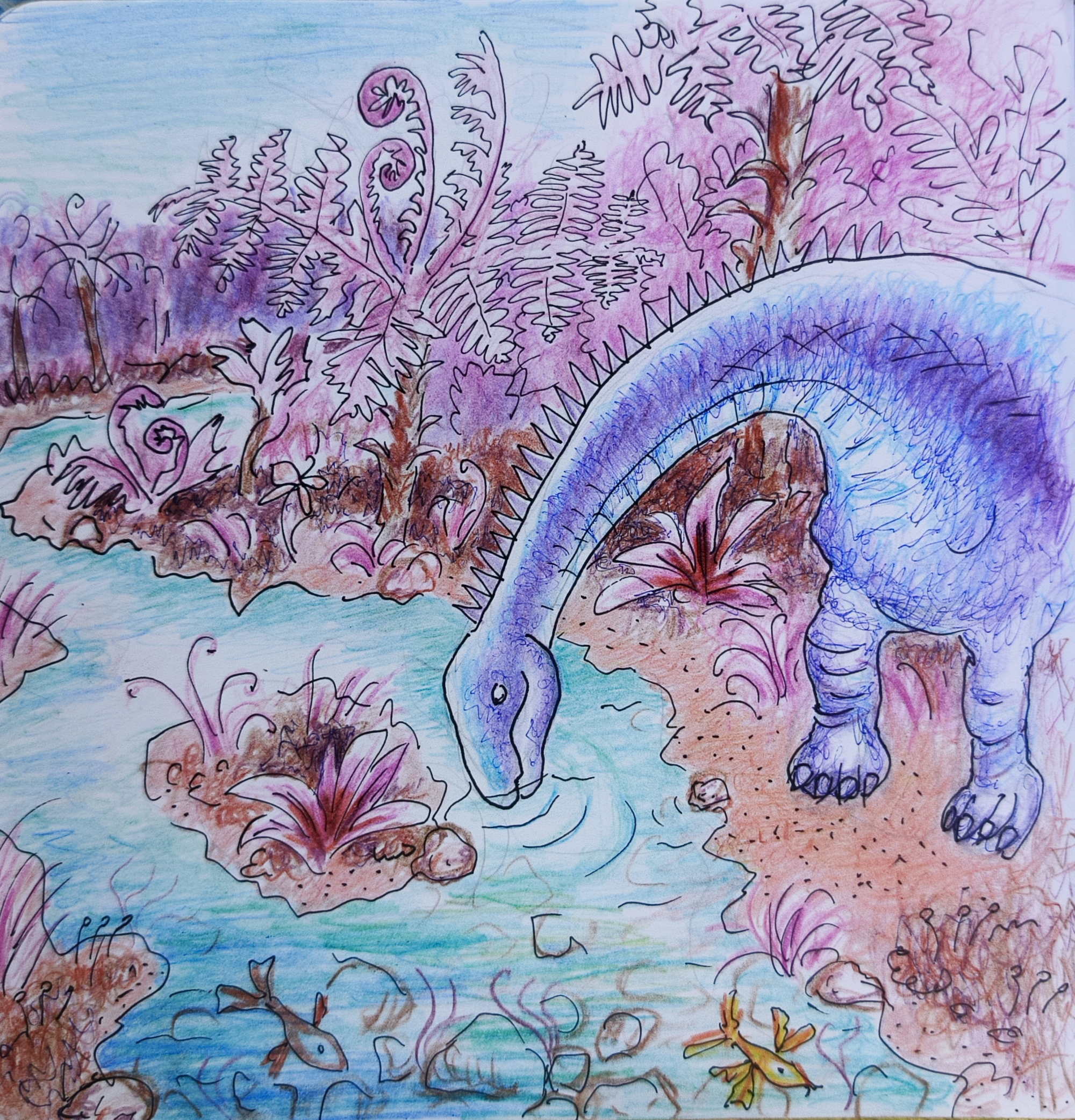 Динозавр с планеты Эо Тау