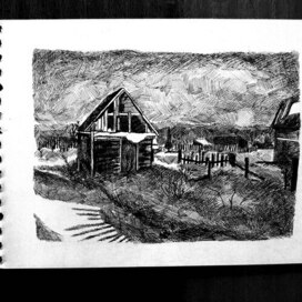 Деревенский Набросок 