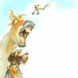 Ребята идут в Бремен и поют