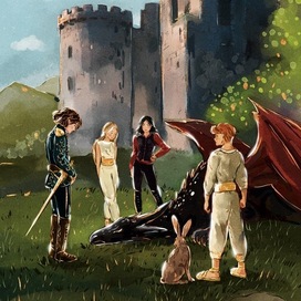 Иллюстрация из книги «Приключения Маргаритки” автор Мия Морган