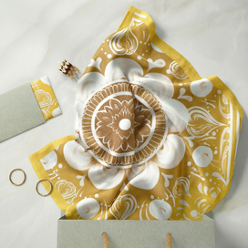 платок Кармацкое солнце