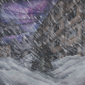 Жукобабушка в метели