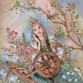 Музыка весны. Из серии "Лики весны"