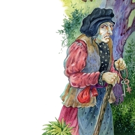 К сказке Братьев Гримм "Гензель и Гретель", для изд. Эксмо 