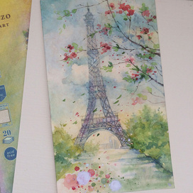 Весня в париже