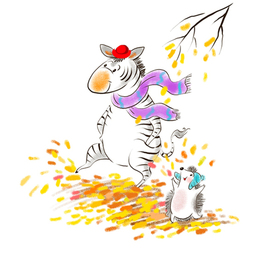 Красная шапочка и Серый