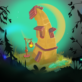 Скособоченный домишко