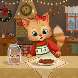 Котенок и Рождество