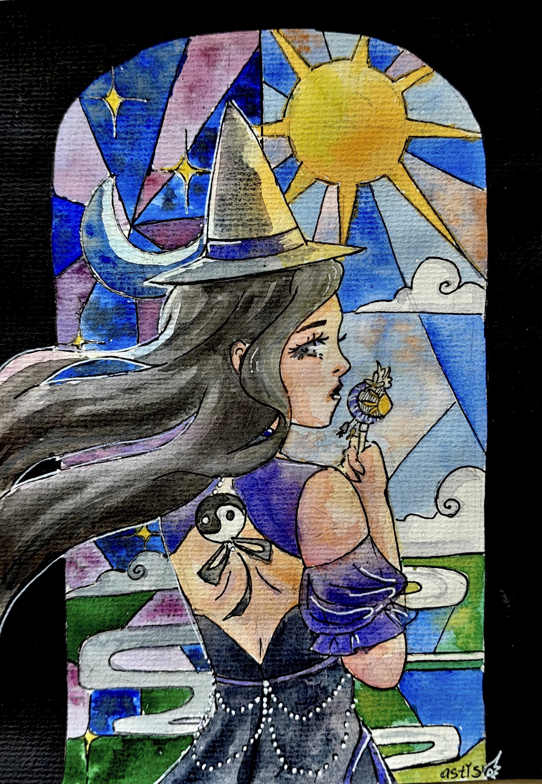 Ведьма и ключи "Люмрак"