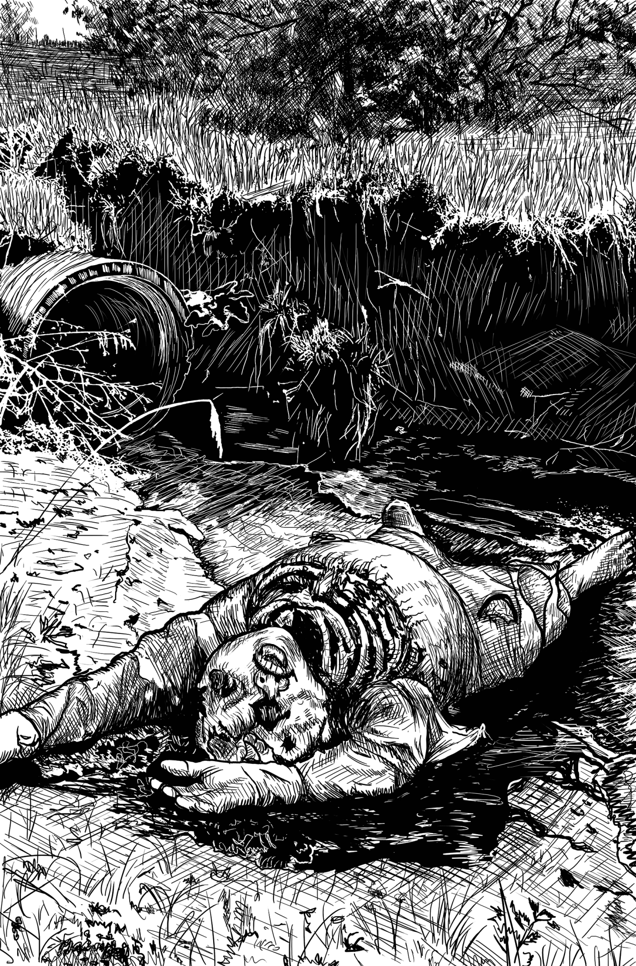 труп толстяка 18+