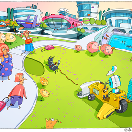 Командор Сосисуля отправляется в отпуск (часть2)