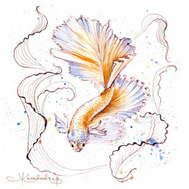 Волшебная рыбка