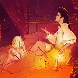 Виконт де Вальмон и Сесиль де Воланж