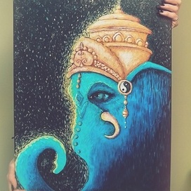 Голубой слон