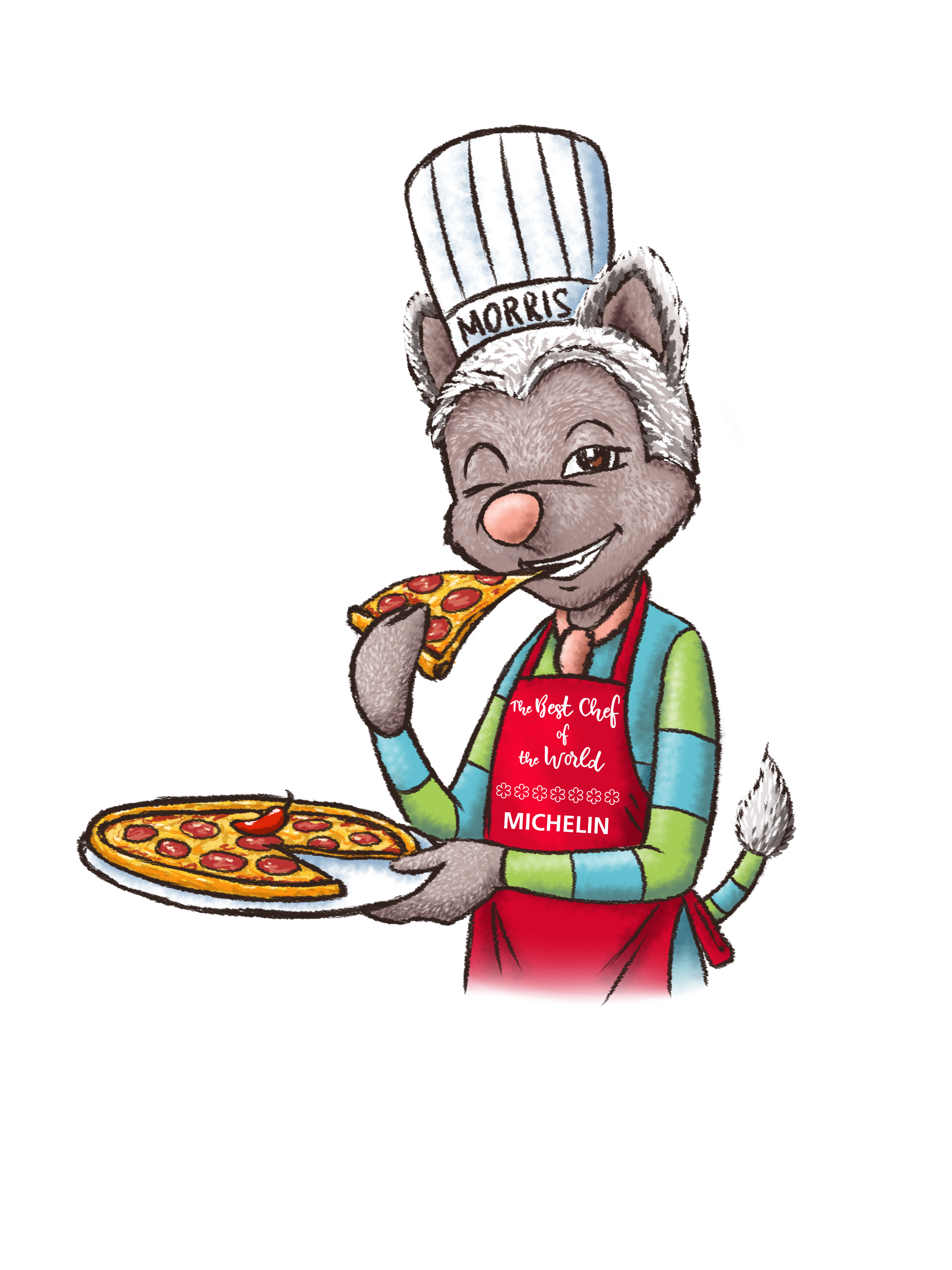 Моррис. Персонаж для канала путешествий.