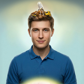 Концепт. Средства для волос. ИИ