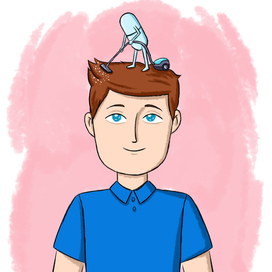 Концепт. Средства для волос. Эскиз.