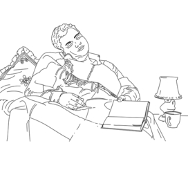 чтение и сон