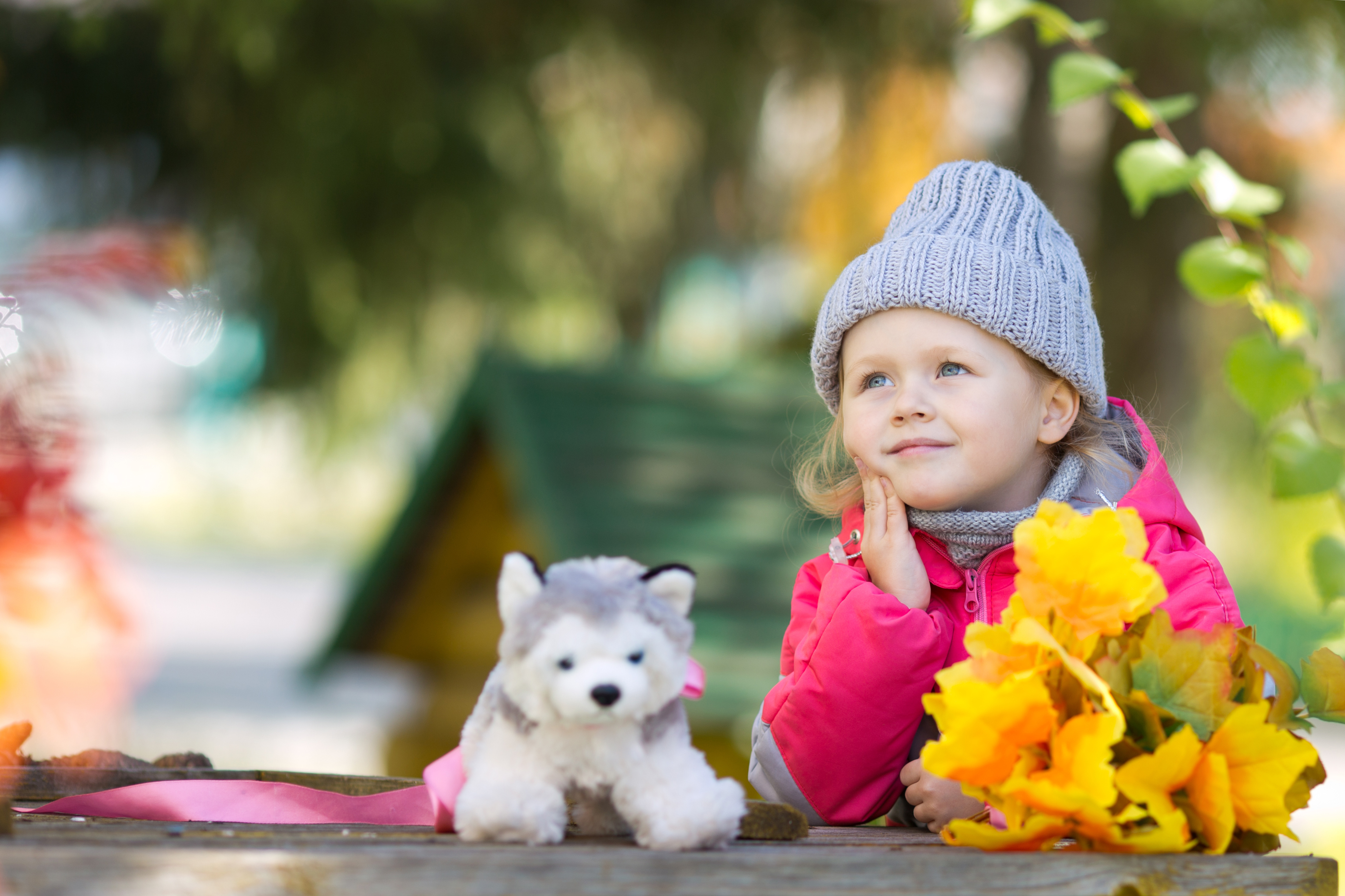 Девочка и осень