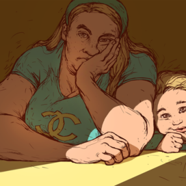 мать и доча