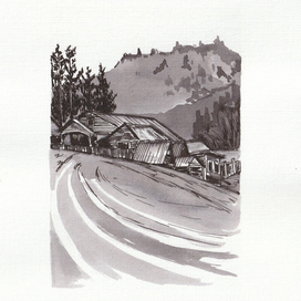 Дом в горах