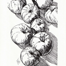 Яблочный триптих, лист3