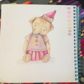 Иллюстрация мягкой игрушки