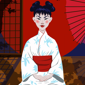 Разработка одного из персонажей