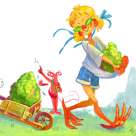 Каштаны, чёртики, кикимора