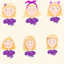 Стилизация лица 