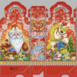 Разработка Новогоднего дизайна упаковки