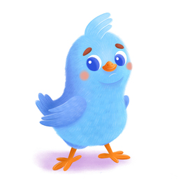 Птенец персонаж для книги