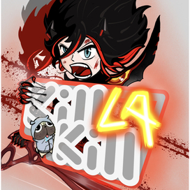 kill la kill ~ крушить-кромсать
