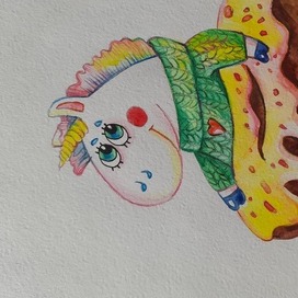 Единорожка с пончиком