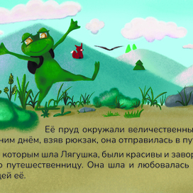 Лягушка -путешественница