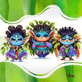 Лесные ведьмочки