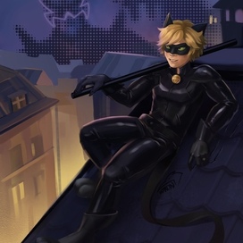 Иллюстрация в зин с Супер Котом