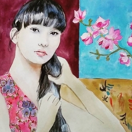 Спортсменка. 