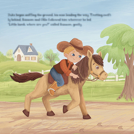 Ковбой в шляпе