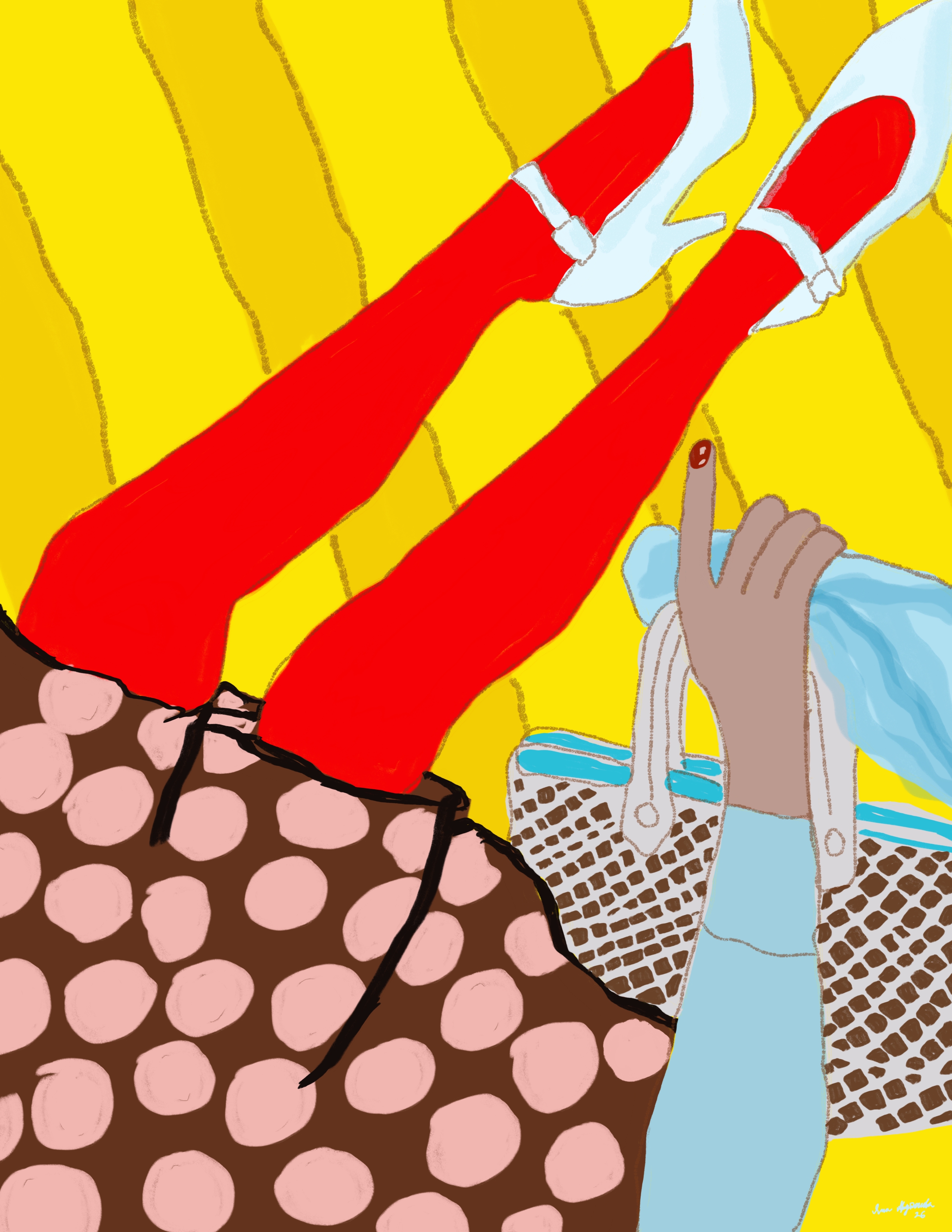 Красные Ноги