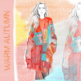 Fashion иллюстрация 